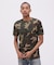 《WEB限定》DAILY RIB SHORT SLEEVE CREW NECK T-SHIRT 'CAMOUFLAGE'