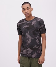 《WEB限定》DAILY RIB SHORT SLEEVE CREW NECK T-SHIRT 'CAMOUFLAGE'