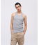 《DAILY／デイリー》RIB TANK TOP BACK CROSS／リブ タンクトップ バッククロス  デイリーウェア