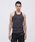 《DAILY／デイリー》RIB TANK TOP BACK CROSS／リブ タンクトップ バッククロス  デイリーウェア