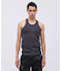 《DAILY／デイリー》RIB TANK TOP BACK CROSS／リブ タンクトップ バッククロス  デイリーウェア