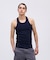 《DAILY／デイリー》RIB TANK TOP BACK CROSS／リブ タンクトップ バッククロス  デイリーウェア