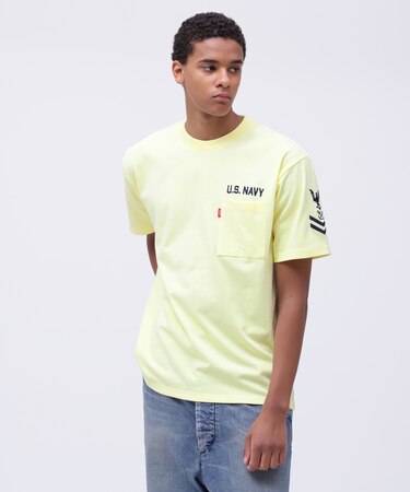 NAVAL POCKET S／S T-SHIRT ／ ネイバル ポケット 半袖 Tシャツ ／ AVIREX ／ アヴィレックス