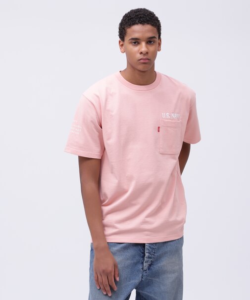 NAVAL POCKET S／S T-SHIRT ／ ネイバル ポケット 半袖 Tシャツ ／ AVIREX ／ アヴィレックス