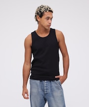 《DAILY／デイリー》RIB TANK TOP／リブ タンクトップ  デイリーウェア
