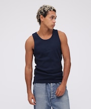 《DAILY／デイリー》RIB TANK TOP／リブ タンクトップ  デイリーウェア