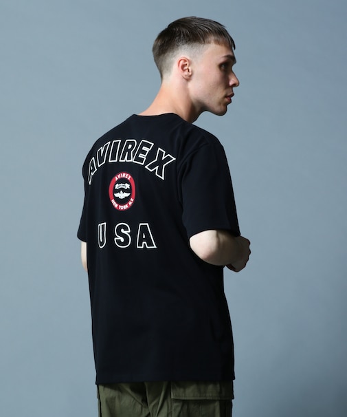 VARSITY LOGO T-SHIRT 2.0 ／ バーシティ ロゴ Tシャツ2.0 ／ AVIREX ／ アヴィレックス