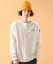 NAVAL PATCH LONGSLEEVE T-SHIRT ／ ネイバル パッチ ロングスリーブ Tシャツ ／ AVIREX