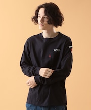 NAVAL PATCH LONGSLEEVE T-SHIRT ／ ネイバル パッチ ロングスリーブ Tシャツ ／ AVIREX