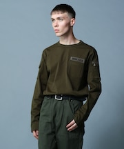 FATIGUE CREW NECK L／S T-SHIRT ／ ファティーグ クルーネック 長袖 Tシャツ