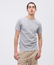 《DAILY/デイリー》RIB S/S CREW NECK T-SHIRT