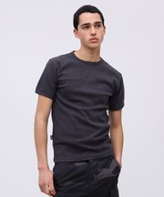 《DAILY/デイリー》RIB S/S CREW NECK T-SHIRT