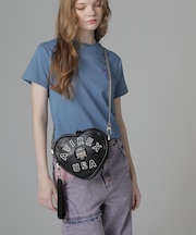 《直営店限定》VARSITY HEART CHAIN BAG/バーシティーハートチェーンバッグ