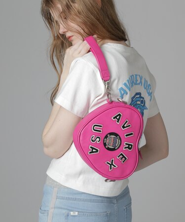《直営店限定》VARSITY HEART CHAIN BAG／バーシティーハートチェーンバッグ