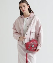 《直営店限定》VARSITY HEART CHAIN BAG／バーシティーハートチェーンバッグ