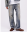《TFQP》BUCKLE BUCK DENIM PANTS "50YEARS WASH"