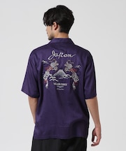 DOUBLE DRAGON SOUVENIR SHIRT ／ ダブルドラゴン スーベニア 半袖シャツ ／ AVIREX ／ アヴィレックス