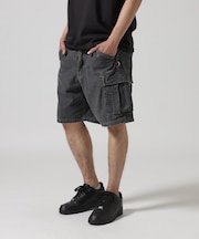 《直営店限定》DENIM EASY CARGO SHORTS ／ デニム イージーカーゴショーツ ／ AVIREX ／ アヴィレックス