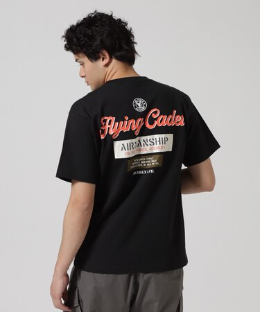 CADET PATCH T-SHIRT ／ カデット パッチ 半袖Tシャツ ／ AVIREX ／ アヴィレックス