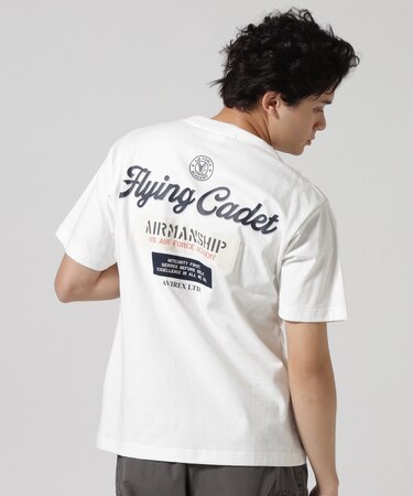 CADET PATCH T-SHIRT ／ カデット パッチ 半袖Tシャツ ／ AVIREX ／ アヴィレックス