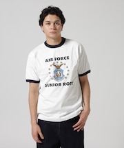 MIL. ACADEMY T-SHIRT "AF.JR" ／ ミリタリーアカデミー 半袖Tシャツ ／ AVIREX ／ アヴィレックス