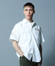 BASIC FATIGUE SHORT SLEEVE SHIRT ／ ベーシック ファティーグ 半袖シャツ ／ AVIREX ／ アヴィレッ