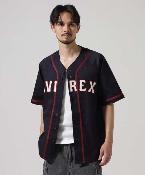 WEB&DEPOT限定》BASEBALL SHIRT 