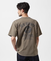 MIL. STENCIL T-SHIRT US ARMY AIR FORCE ／ ステンシル 半袖Tシャツ アーミー エアフォース
