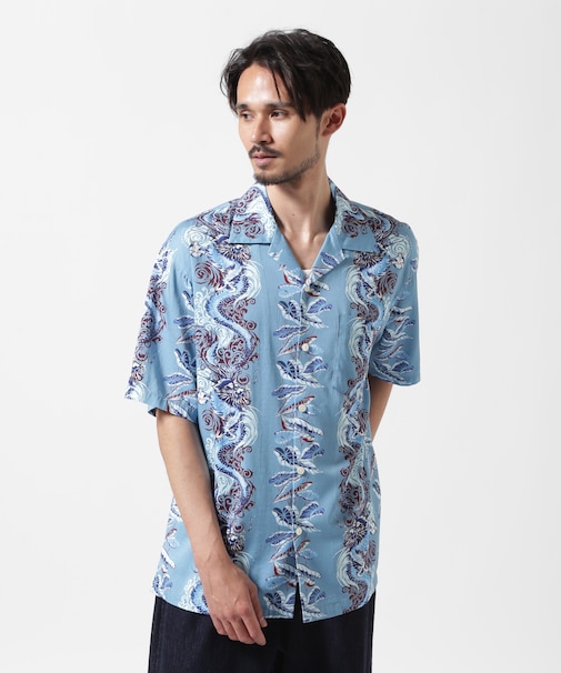 《WEB&DEPOT限定》ALOHA SHIRT DRAGON RISE / アロハシャツ ドラゴンライズ / AVIREX
