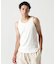 《直営店限定》RANDOM RIB TANK TOP ／ ランダムリブ タンクトップ