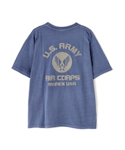 FADE WASH EMBROIDERY T-SHIRT ”U.S.AAC”