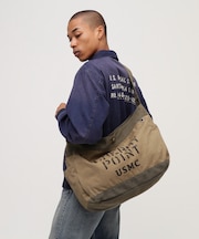 COATING CANVAS NEWSPAPER BAG ”CHERRY POINT”