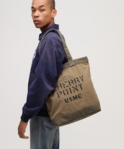 COATING CANVAS TOTE BAG ”CHERRY POINT”