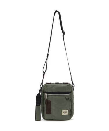 FLIGHT NYLON ”VERTICAL SHOULDER BAG”