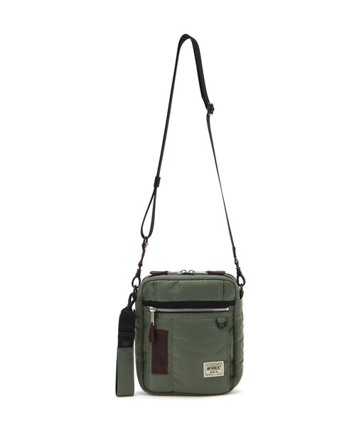 FLIGHT NYLON ”VERTICAL SHOULDER BAG”