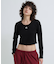 《WOMAN／直営店限定》SHORT EMBROIDERY LOGO T-SHIRT