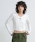 《WOMAN／直営店限定》SHORT EMBROIDERY LOGO T-SHIRT