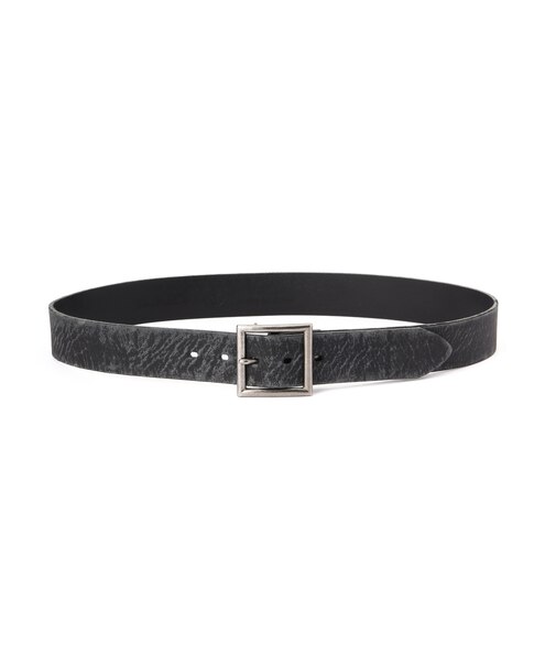 CRACK LEATHER BELT