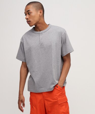 HENLEY NECK PACK T-SHIRT