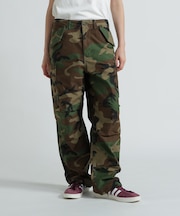 《WOMAN／直営店限定》NYLON／COTTON M-65 FATIGUE PANTS／ナイロンコットン M-65ファティーグパンツ