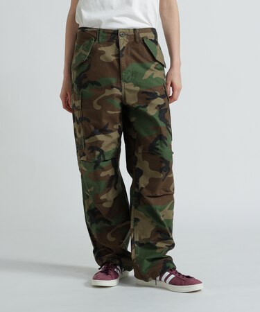 《WOMAN／直営店限定》NYLON／COTTON M-65 FATIGUE PANTS／ナイロンコットン M-65ファティーグパンツ