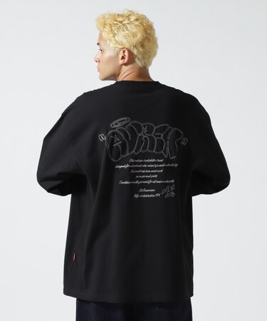 《直営店限定》GRAFFITI EMBROIDERY L／S T-SHIRT
