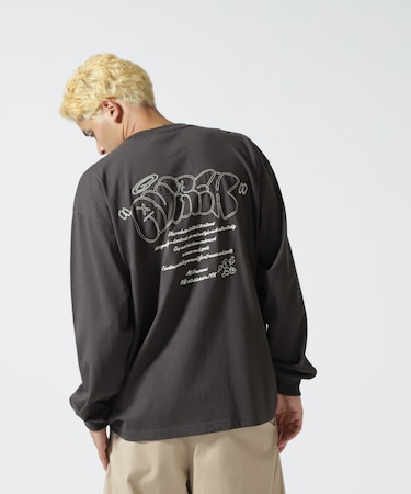 《直営店限定》GRAFFITI EMBROIDERY L/S T-SHIRT