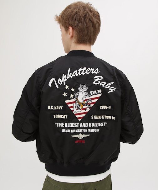 《WEB&DEPOT限定》LIGHT MA-1 TOPHATTERS