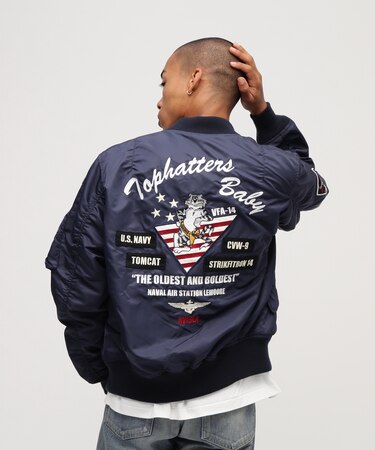 《WEB&DEPOT限定》LIGHT MA-1 TOPHATTERS