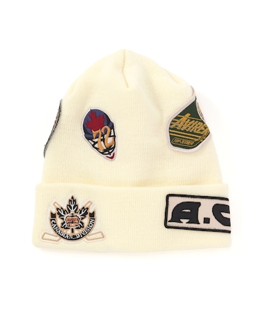 VARSITY RANDOM PATCH KNIT WATCH