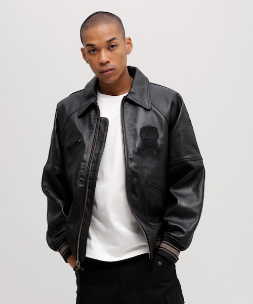 WEB&DEPOT限定》LIGHT SIGNATURE VARSITY JACKET
