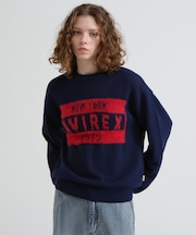 《直営店限定》LOGO SHAGGY TOPS／ロゴシャギートップス
