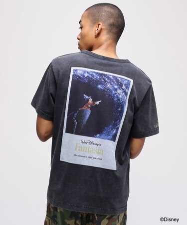 《Disney Collection》FANTASIA ／ MICKEY MOUSE ／ FILM MAGIC-SHIRT