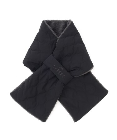 《直営店限定》QUILTING FUR STOLE/キルティング ファー ストール